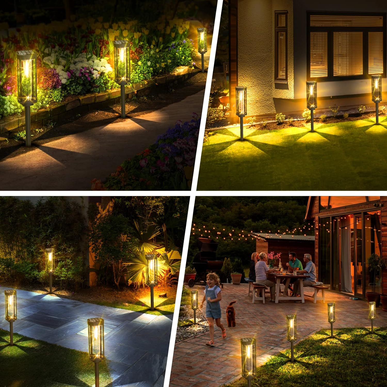 Waterproof Solar Lantern for Garden - Eco-Friendly Outdoor Solar Lamp with LED Light, Easy Installation, and Durable Design 5