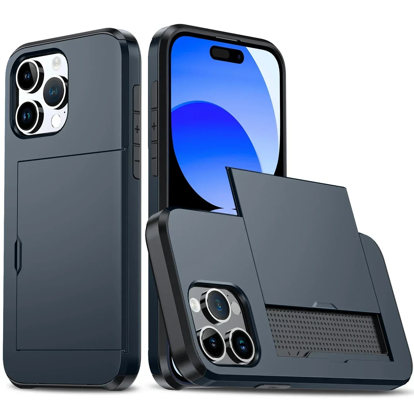 Wireless Slim Wallet Shockproof Phone Case