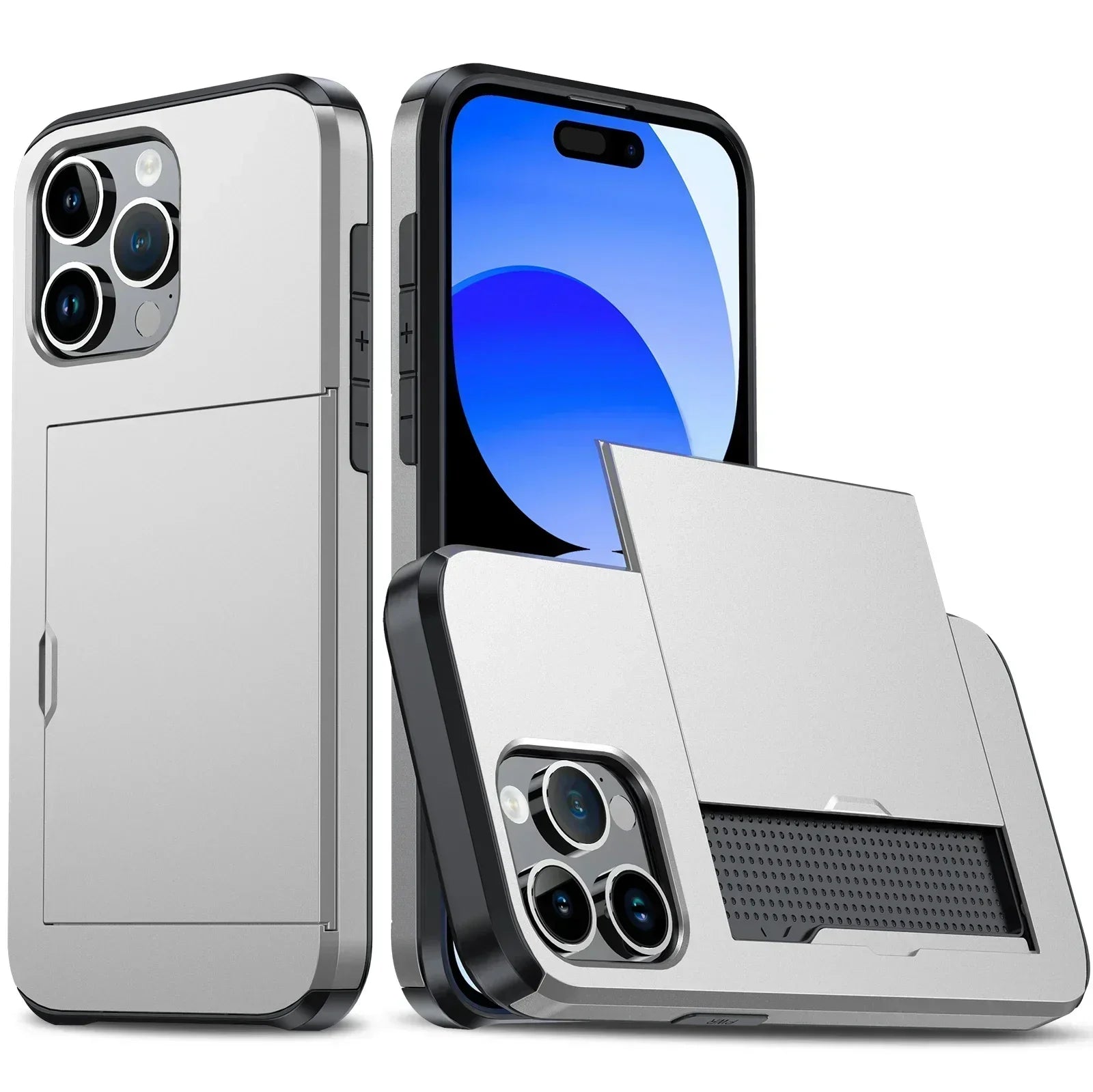 Wireless Slim Wallet Shockproof Phone Case