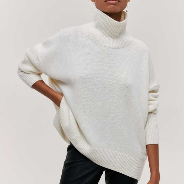Women's Warm Turtleneck Sweater – Cozy Long Sleeve Winter Top 7