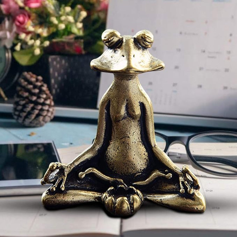 Zen Incense Holder Frog β Tranquil Ceramic Incense Burner for Sticks and Cones, Perfect for Meditation and Relaxation 2