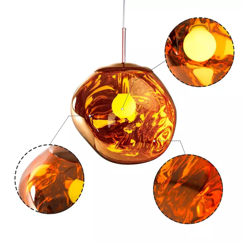Abstract Melting Table Lamp – Modern Art Design – Soft Ambient Light