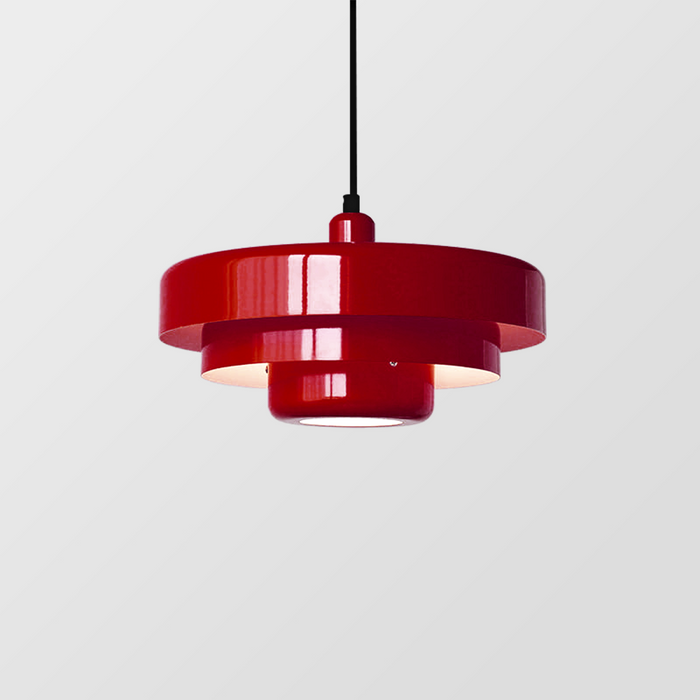 Modern Pendant Light – Italian Inspired – Frosted Glass Shade