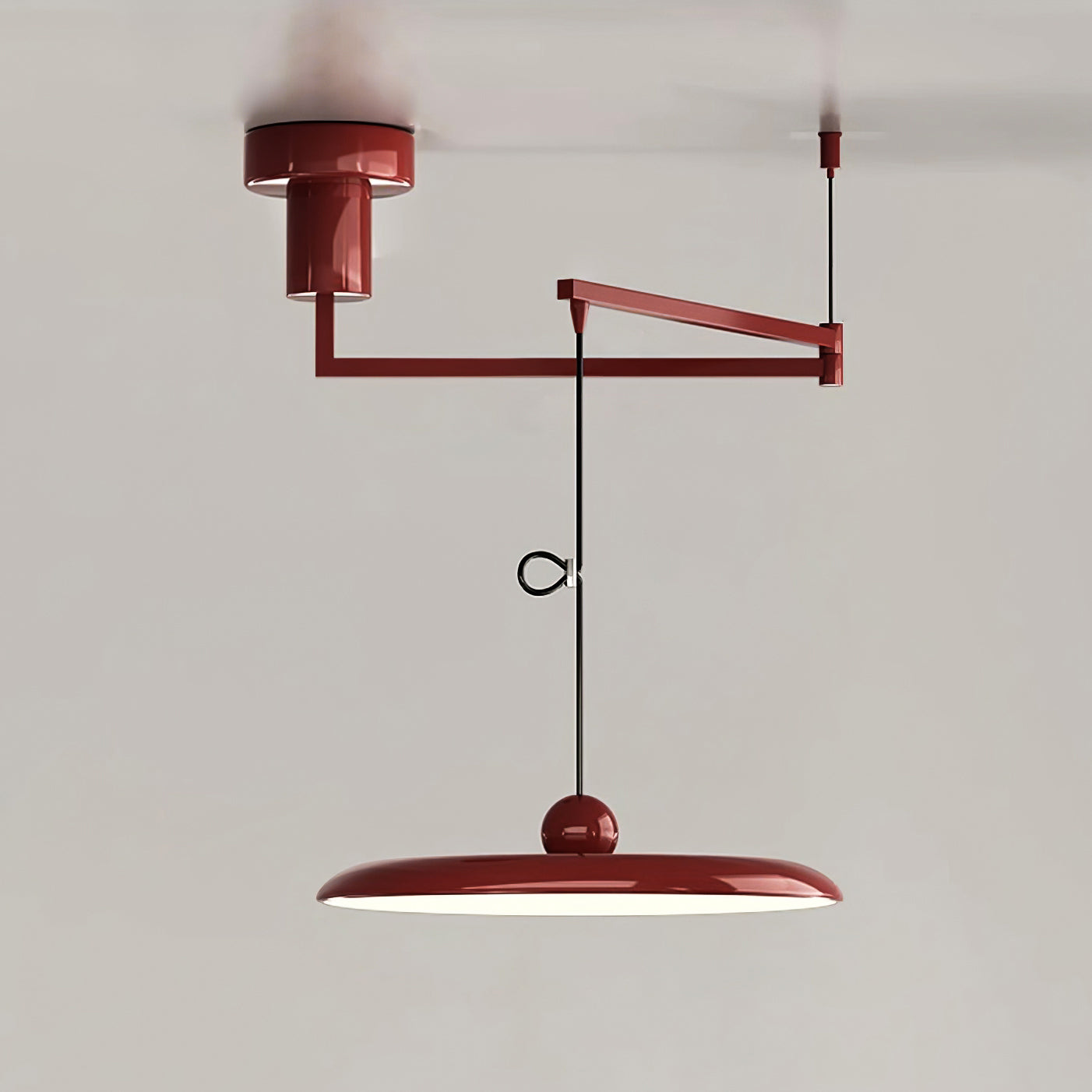Adjustable Pendant Lamp with Integrated LED and Multiple Sizes – Modern Kitchen Pendant Lighting in Various Colors 0