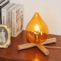 Orange & Wood Color