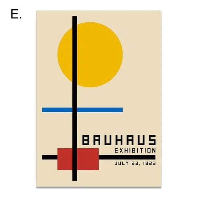 Bauhaus Canvas Prints – High-Quality Reproductions of Iconic Artworks 8