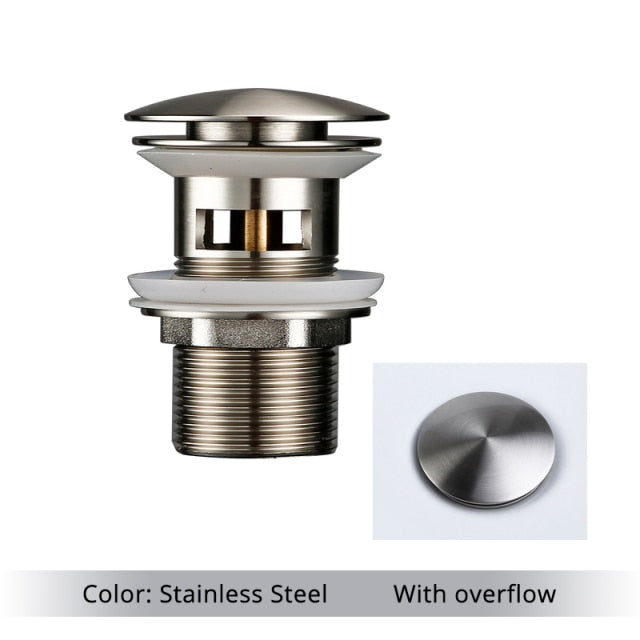 Brass Stainless Steel Sink Drain