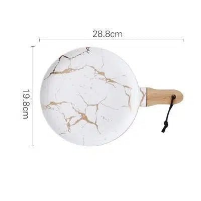 Ceramic Dinnerware Set with Modern Marble Glaze – Elegant Tableware for Casual and Formal Dining 19