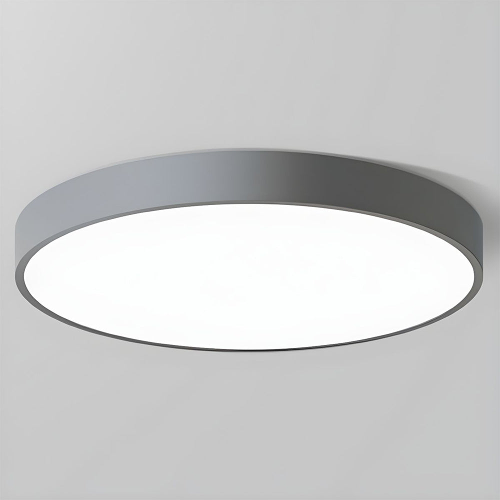 Circular LED Flush Mount Ceiling Light Fixture – Modern Design for Home Illumination, Energy Efficient, Available in Multiple Wattages 2