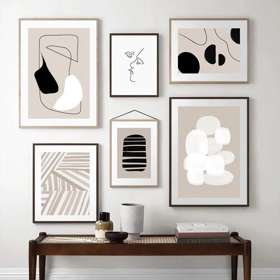 Contemporary Abstract Canvas Prints – Vibrant 280gsm Canvas Wall Art for Home and Office Decor 1