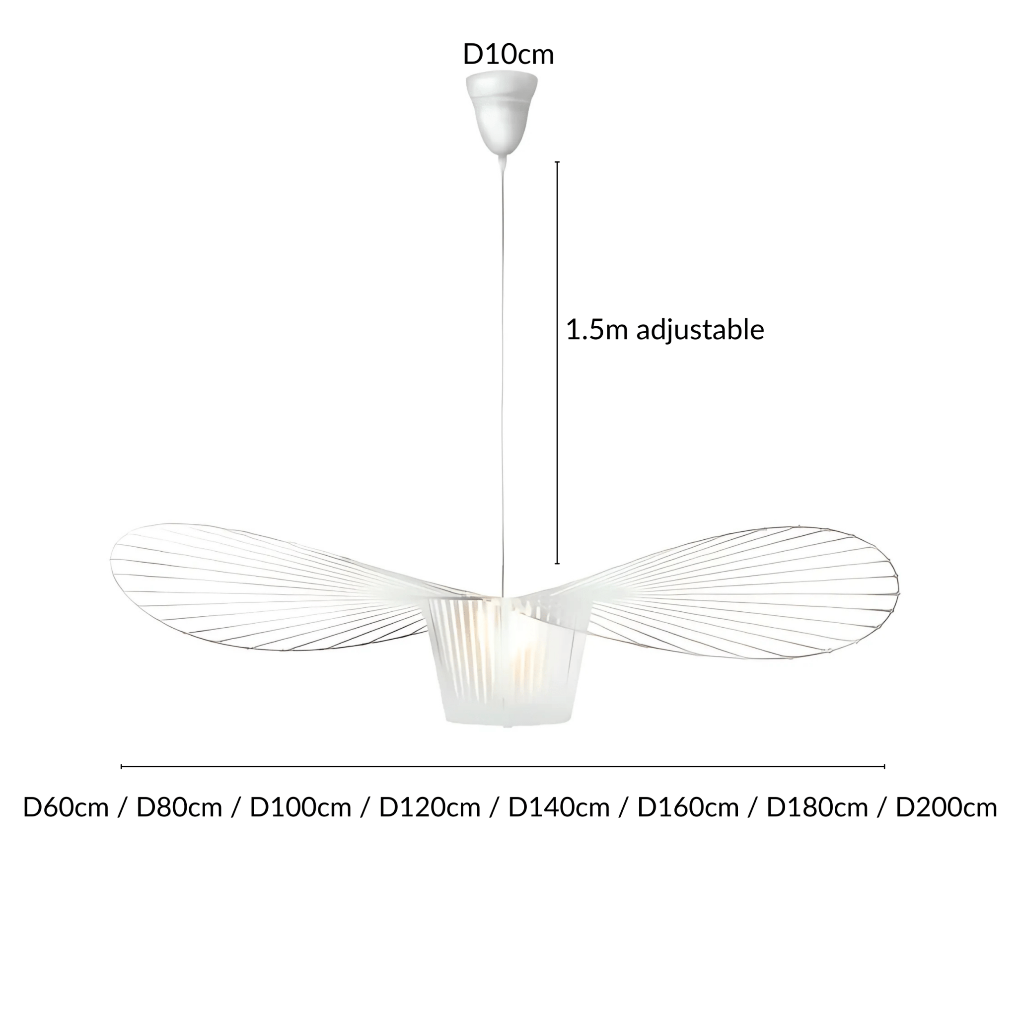 Contemporary Astral Pendant Light – Dimmable Circular Wave Hanging Light for Modern Interiors 7