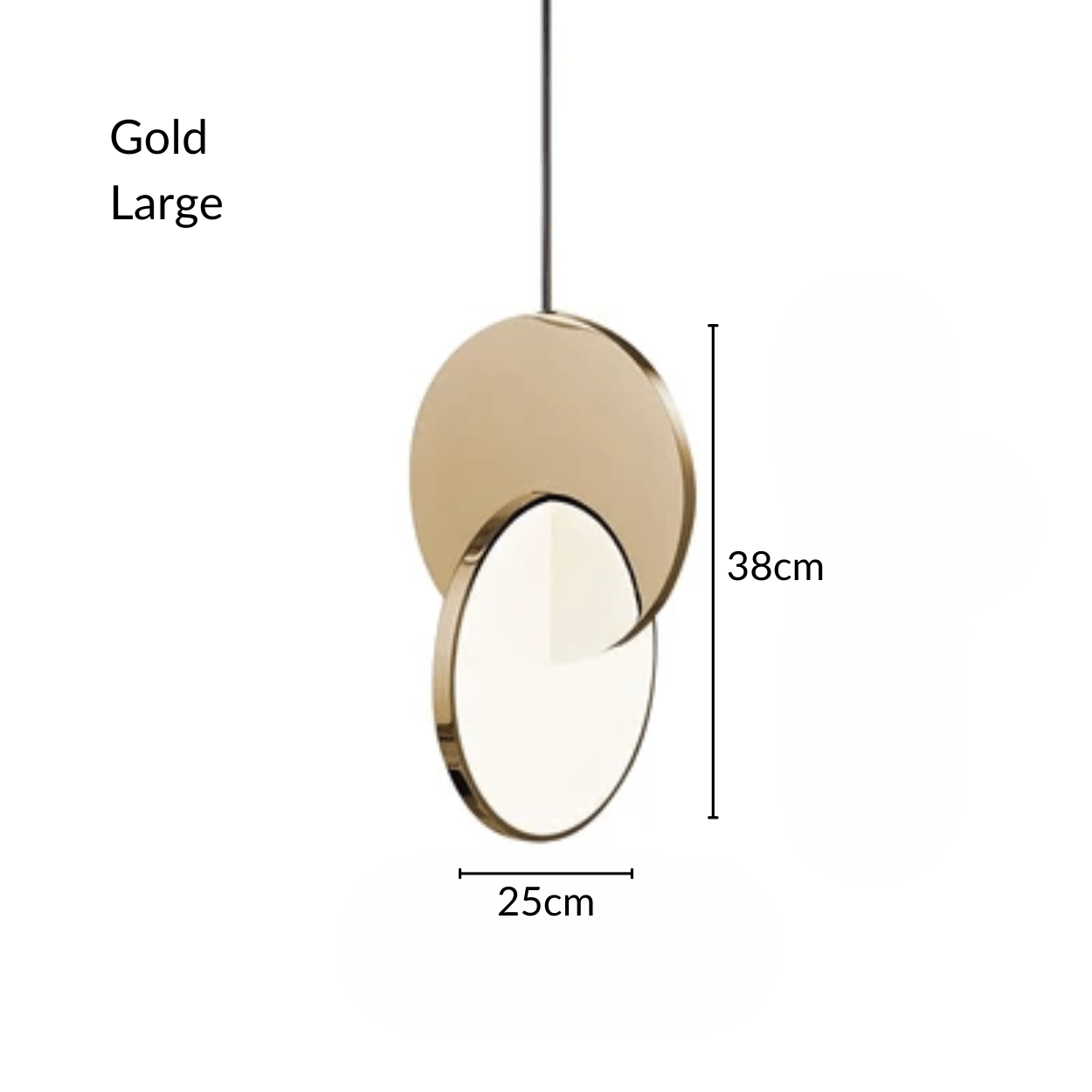 Contemporary Pendant Light – Unique Coin Design in Gold and Silver Finishes for Kitchen Pendant Lighting and Hanging Lights 4