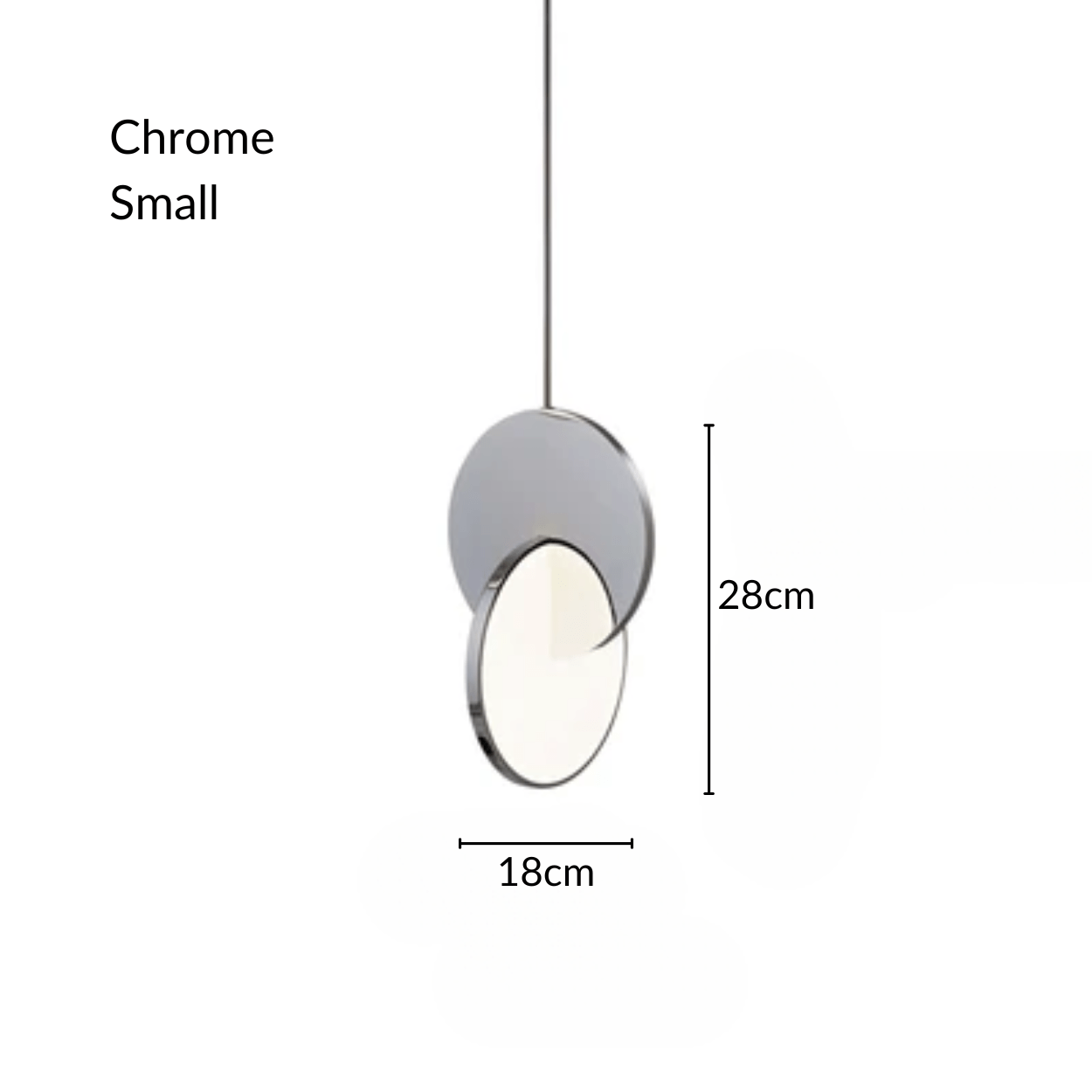 Contemporary Pendant Light – Unique Coin Design in Gold and Silver Finishes for Kitchen Pendant Lighting and Hanging Lights 5