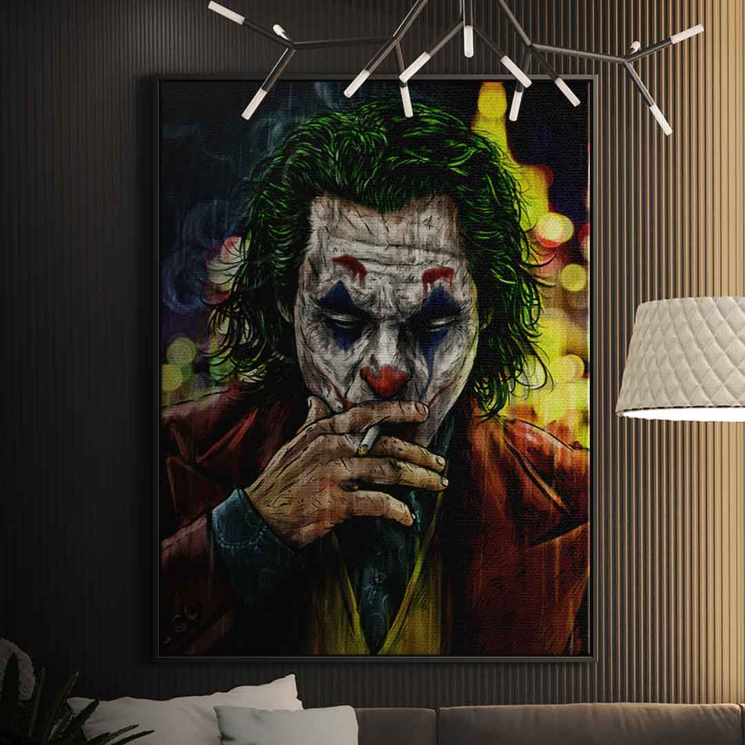 Creative Joker Canvas Prints – UV-Resistant Canvas Wall Art with Authenticity Certificate, Ready to Hang, Handcrafted in Germany 1