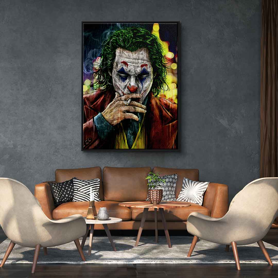 Creative Joker Canvas Prints – UV-Resistant Canvas Wall Art with Authenticity Certificate, Ready to Hang, Handcrafted in Germany 4