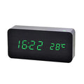 Black with green LED
