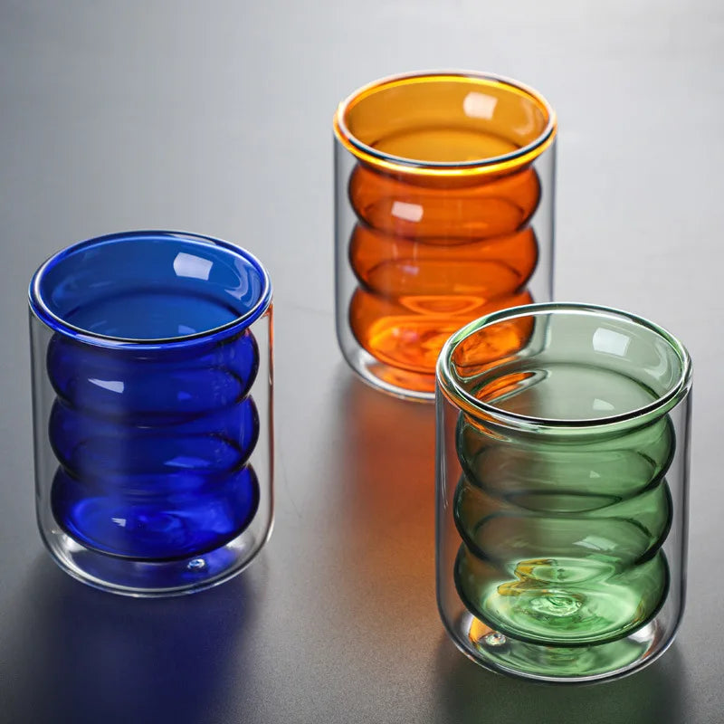 Eco-Friendly Glass Food Storage Container, 300ml Capacity - Heat and Cold Resistant, 7.5x9.5cm Glass Tupperware