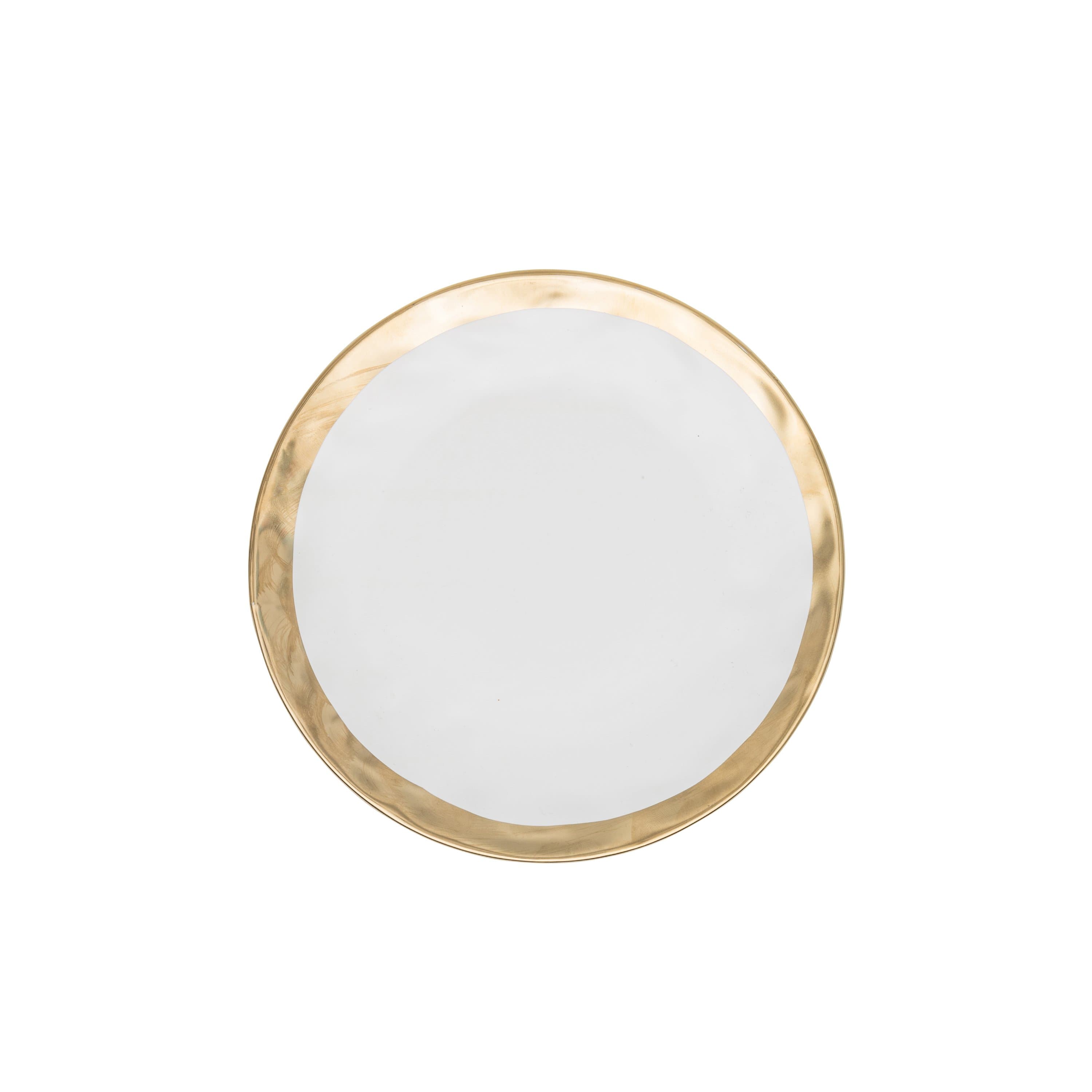 Elegant Pearl Dinner Plates Set of 2 – Stylish Dinnerware for Upscale Dining, 10-Inch Ceramic, Dishwasher Safe