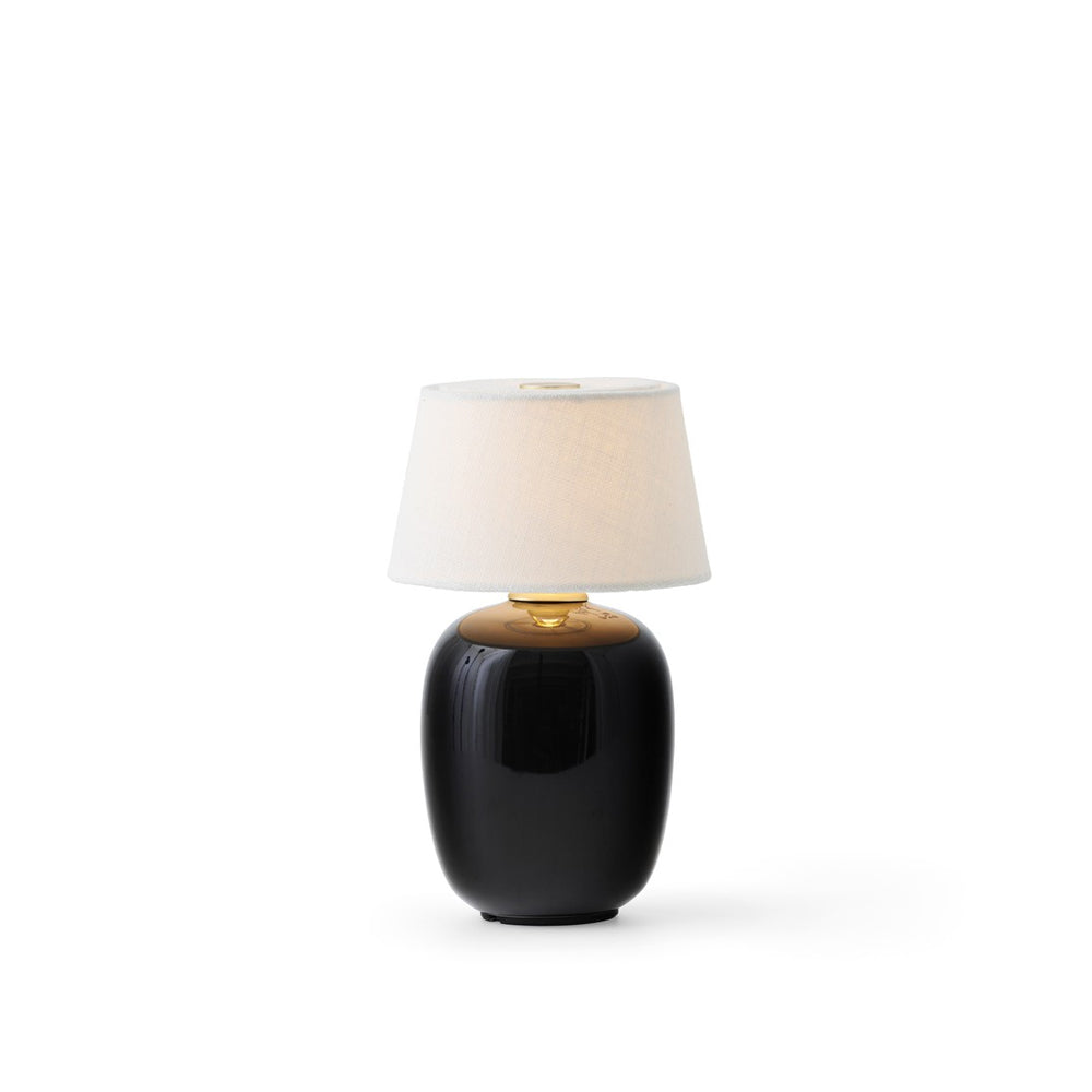 Elegant Ceramic Table Lamp with Touch Control and USB Charging – Black and Gold Accent Bedside or Desk Lamp for Living Room 1