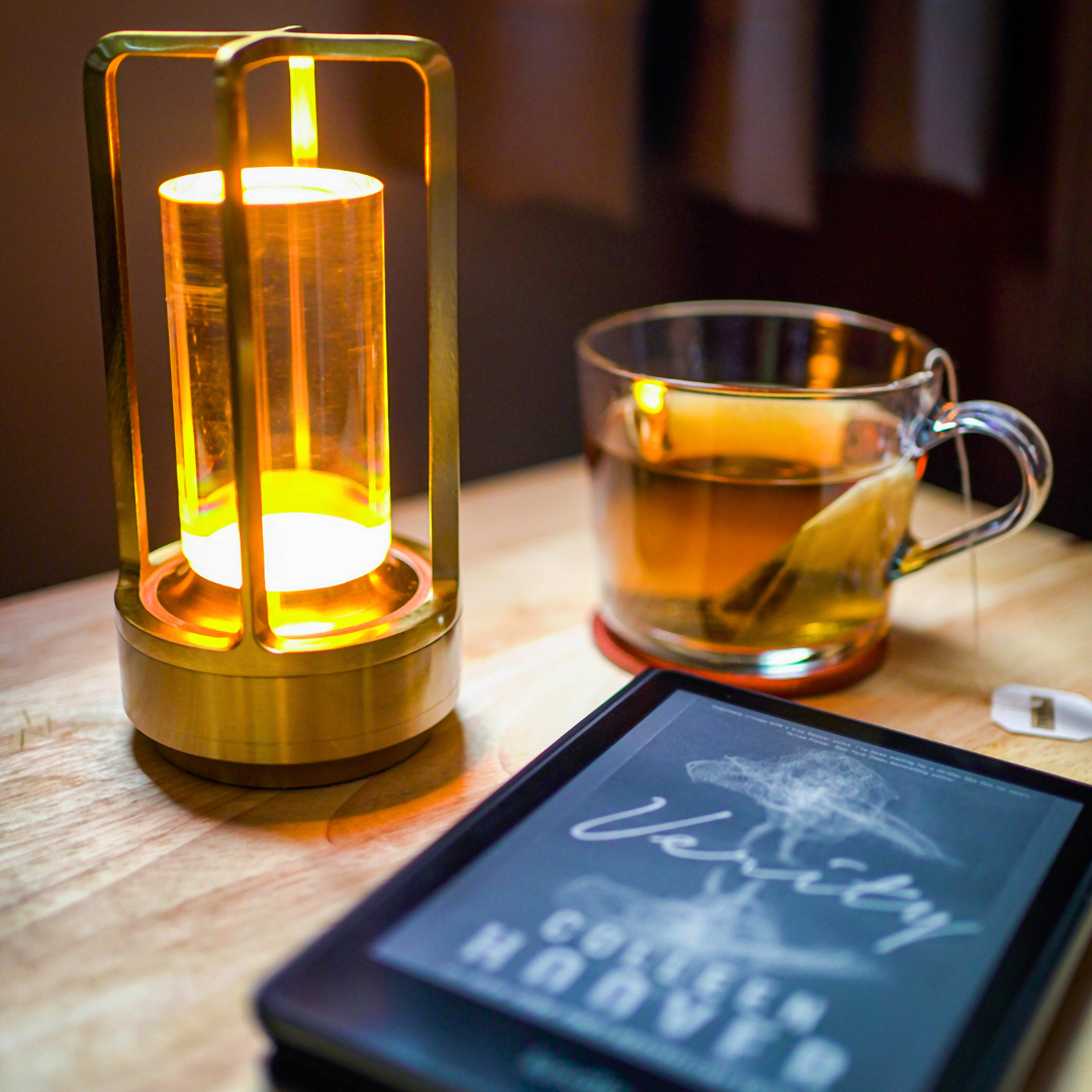 Elegant Crystal Lantern with Touch Control, USB Charging, Waterproof – Indoor and Outdoor LED Lamp