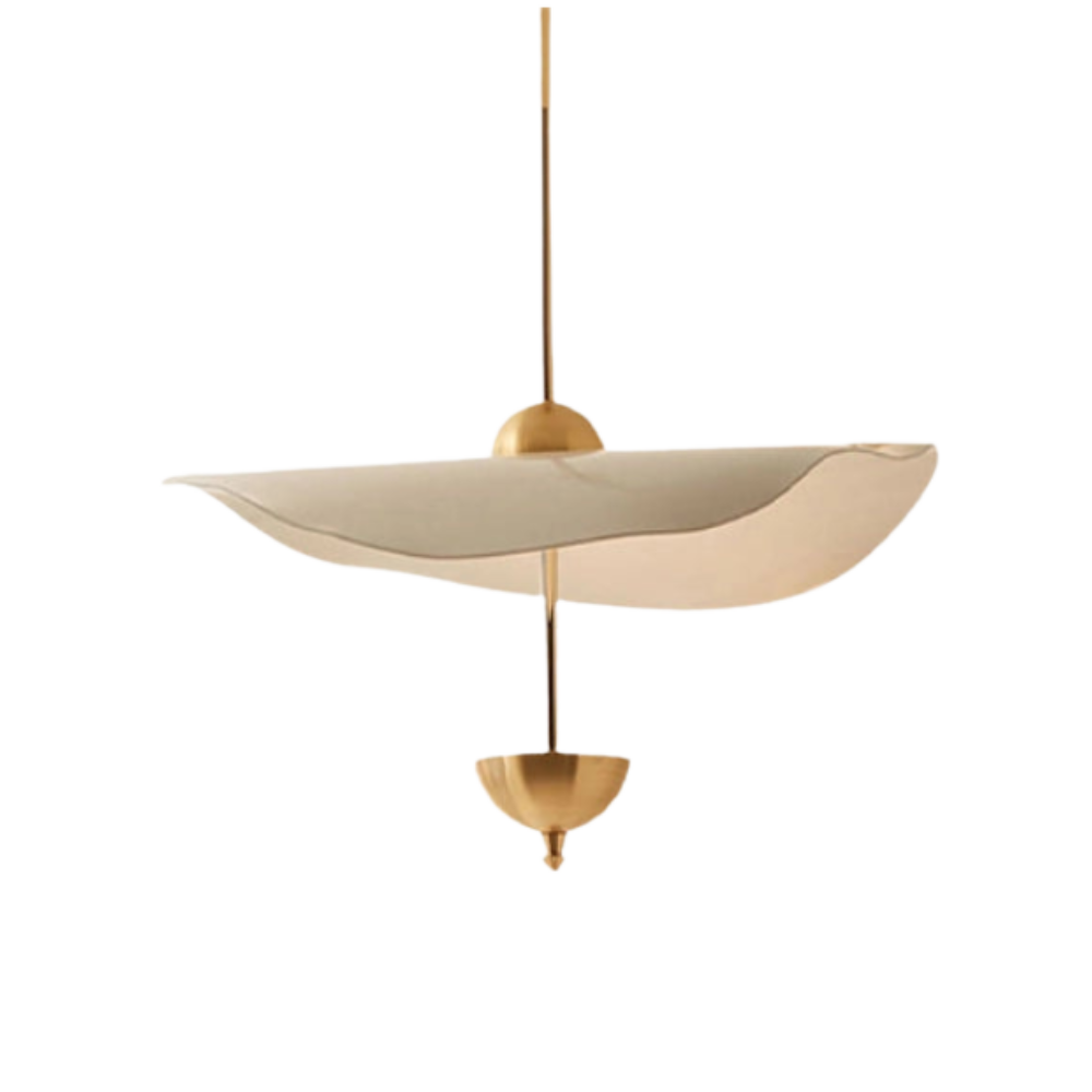 Elegant Lotus Pendant Light – Adjustable Height, Energy-Efficient LED Compatible Kitchen Pendant Lighting 0
