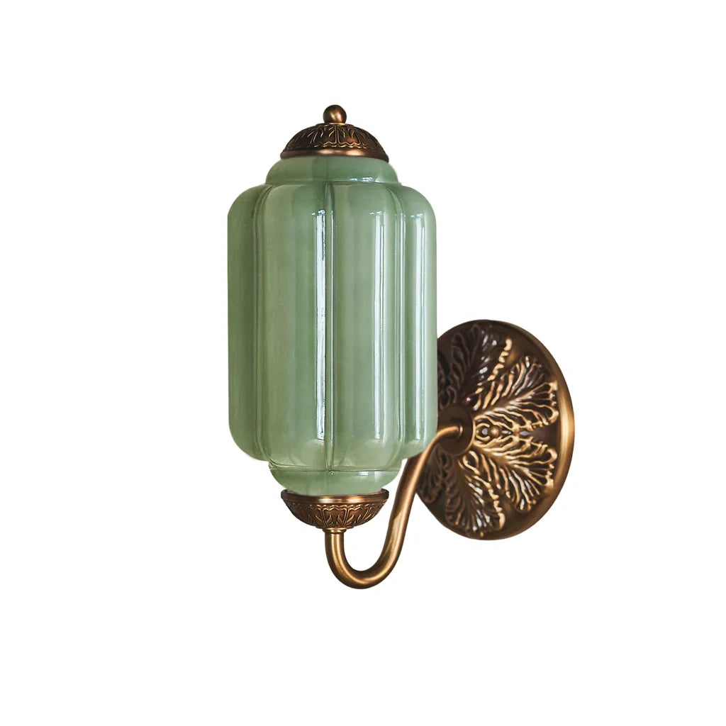 Elegant Milk Glass Wall Sconce – Wall Lamp for Ambient Lighting in Living Room, Hallway, or Bedroom 11