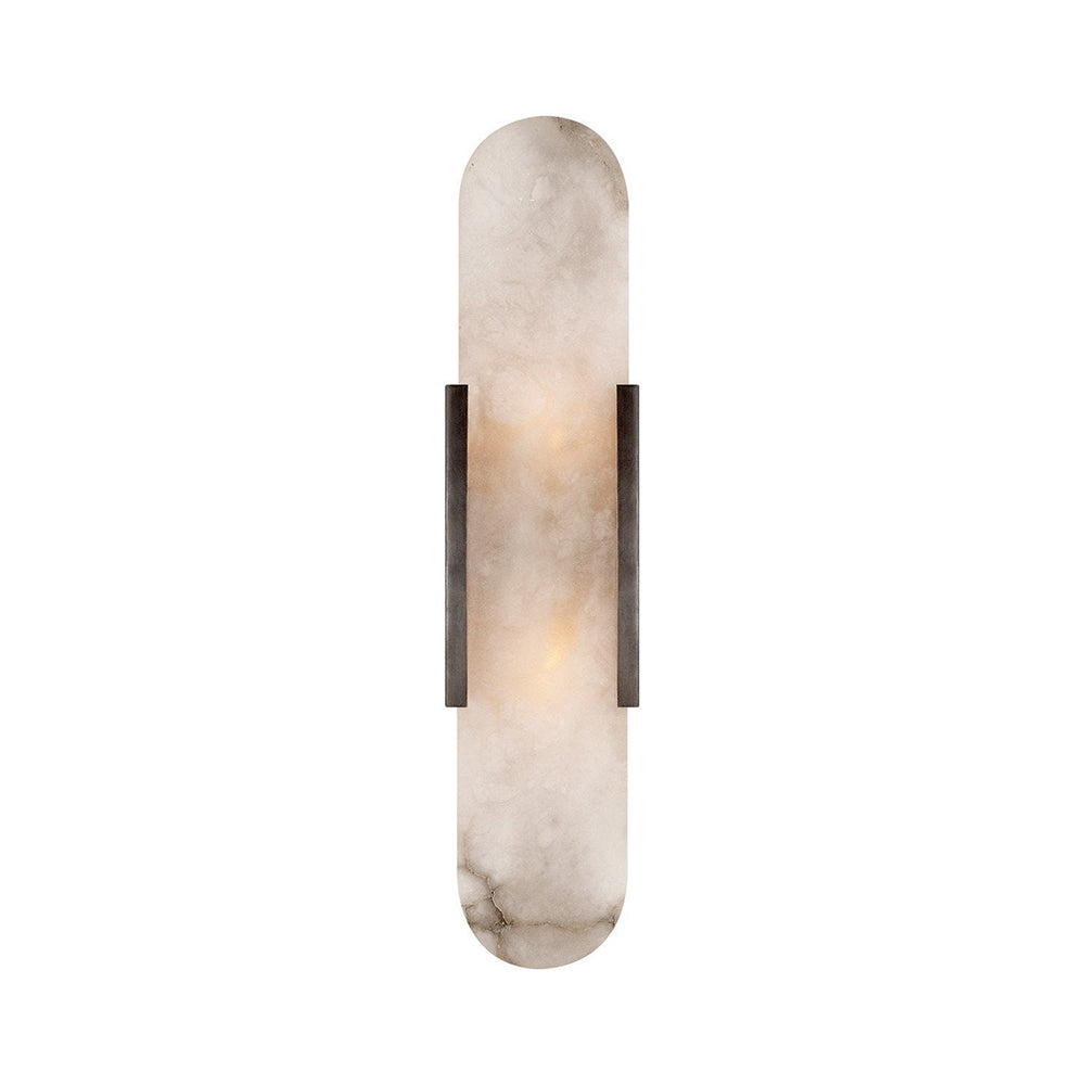 Elegant Oval Marble Wall Sconce Lighting with Adjustable LED – Durable Wall Lamp for Home Decor 8