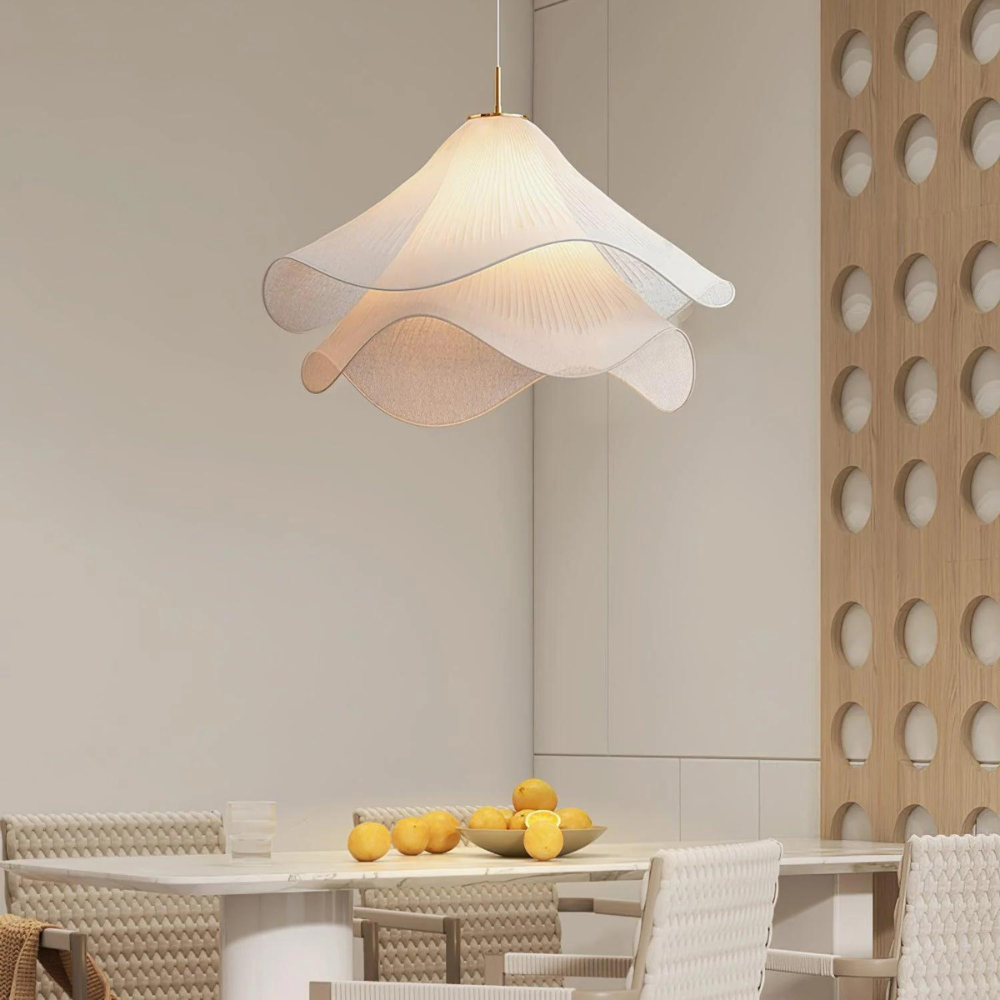 Elegant Pendant Light with Soft Diffused Illumination – Modern Minimalist Design, Adjustable Length for Living Room and Dining Areas 7