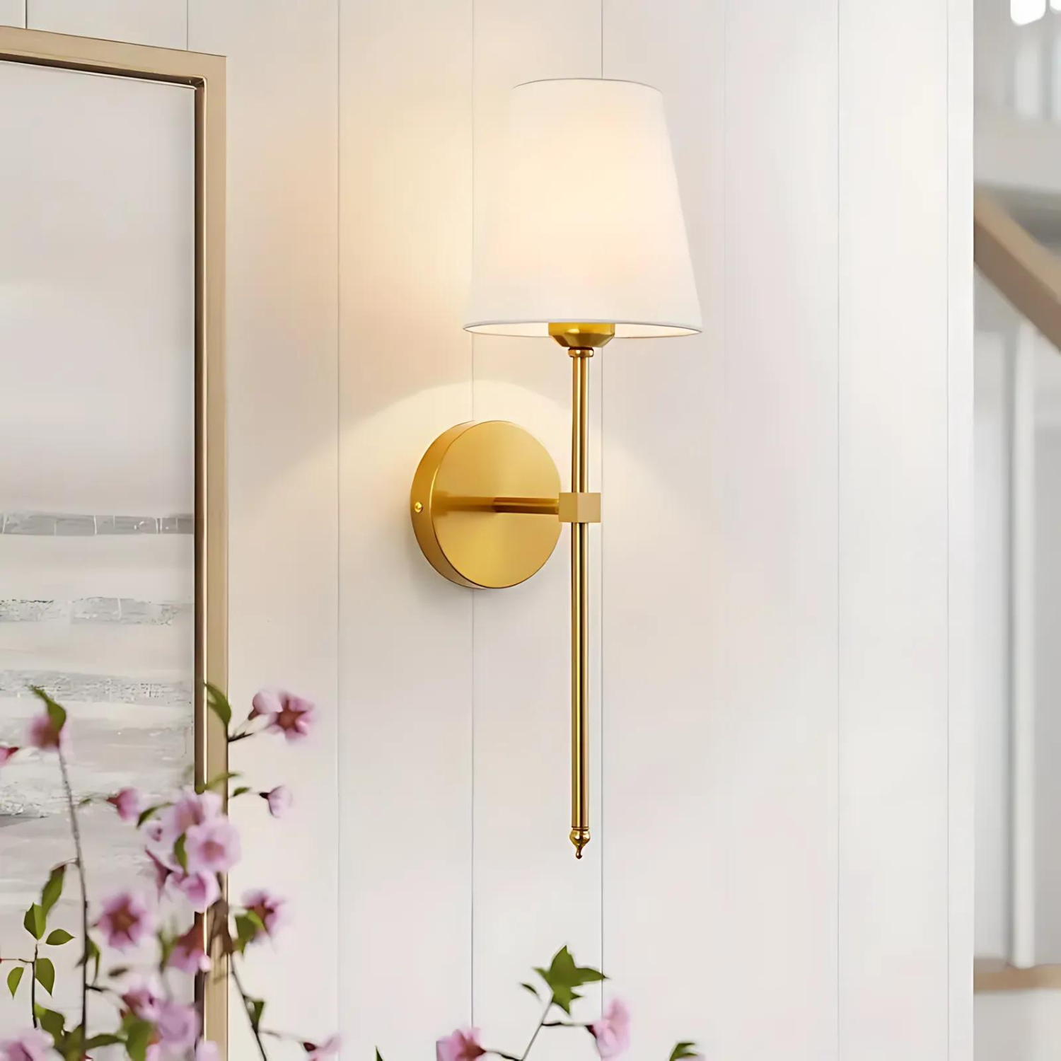 Elegant Wireless Wall Lamp with Remote Control – Rechargeable Battery Operated Wall Sconce for Indoor Use 7