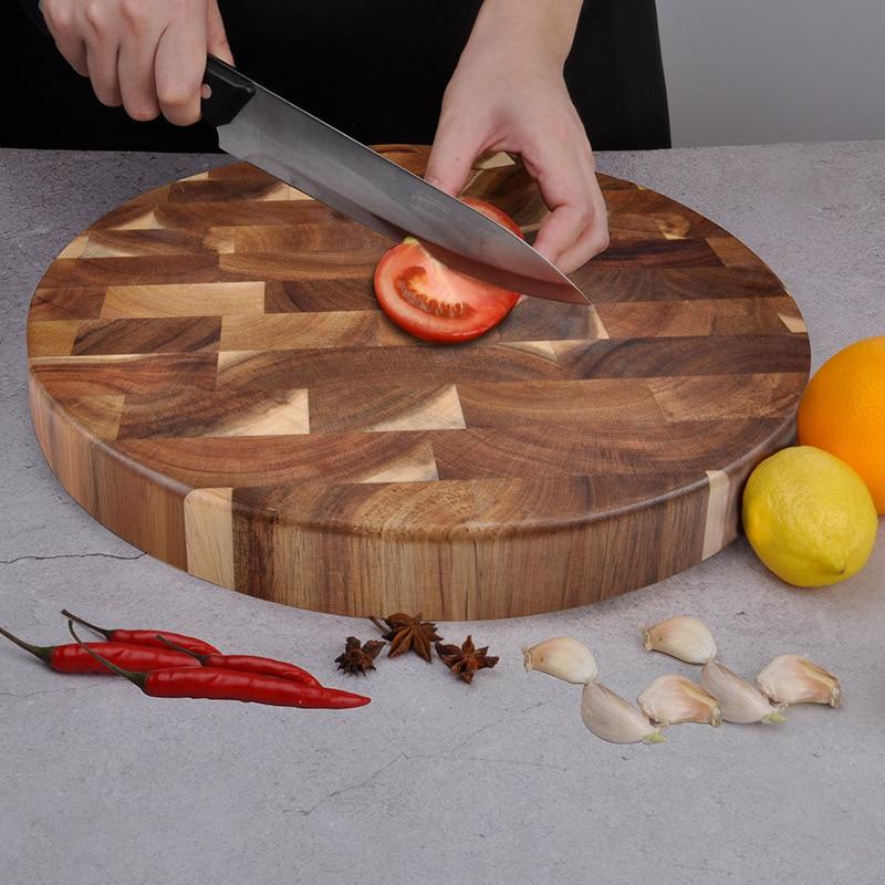 Elegant Wooden Cutting Board for Food Preparation – Durable and Multi-Functional Chopping Board, 18 x 12 Inches 1