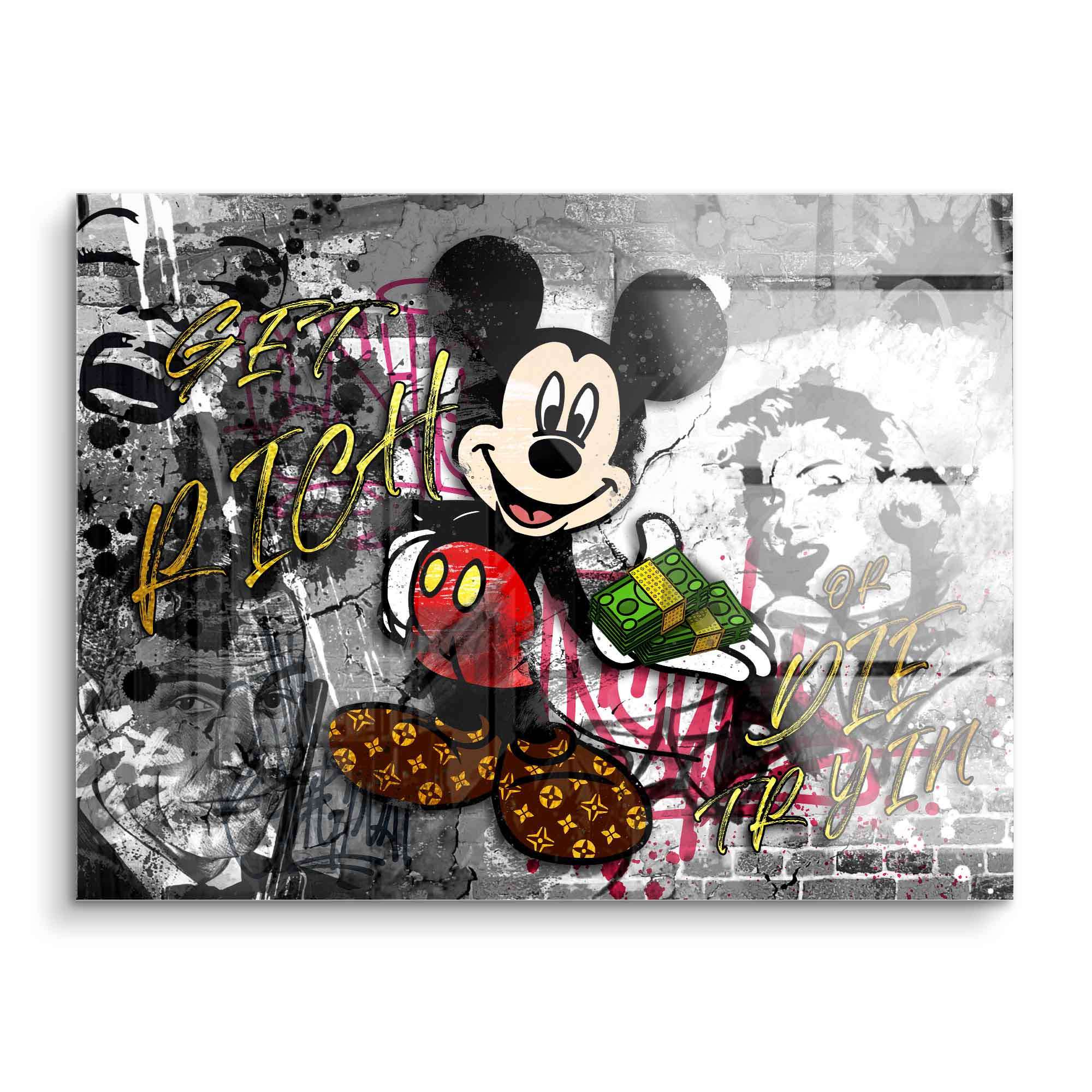 Fine Art Print 'Get Rich or Die Tryin' – High-Quality Gallery Wall Art for Modern Home Décor 2