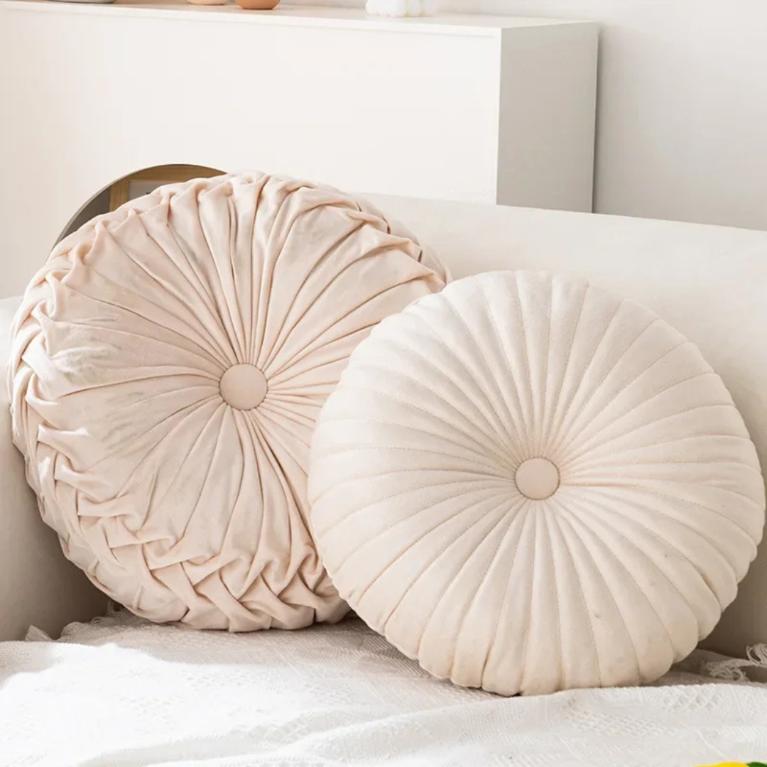 Fluffy Decorative Cushion – Soft Polyester and Cotton Throw Pillow for Couch and Bed, Versatile Scatter Cushion for Comfort and Style