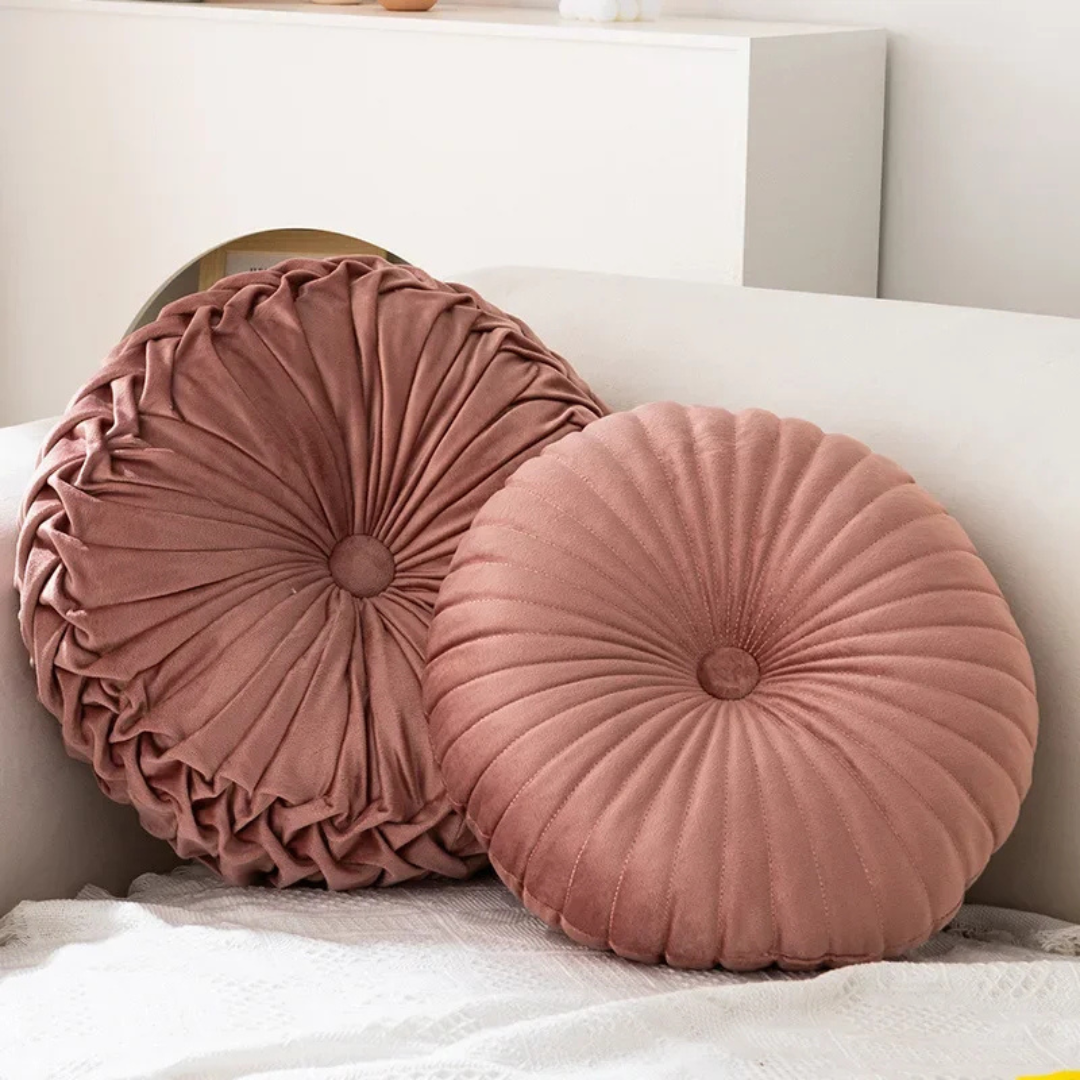 Fluffy Decorative Cushion – Soft Polyester and Cotton Throw Pillow for Couch and Bed, Versatile Scatter Cushion for Comfort and Style