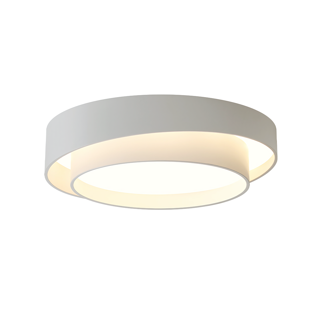 Flush Mount Ceiling Light - Modern Disc Design with Adjustable Brightness, LED Ceiling Fixture for Home and Office 9