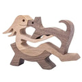Woman, Lying and Dog