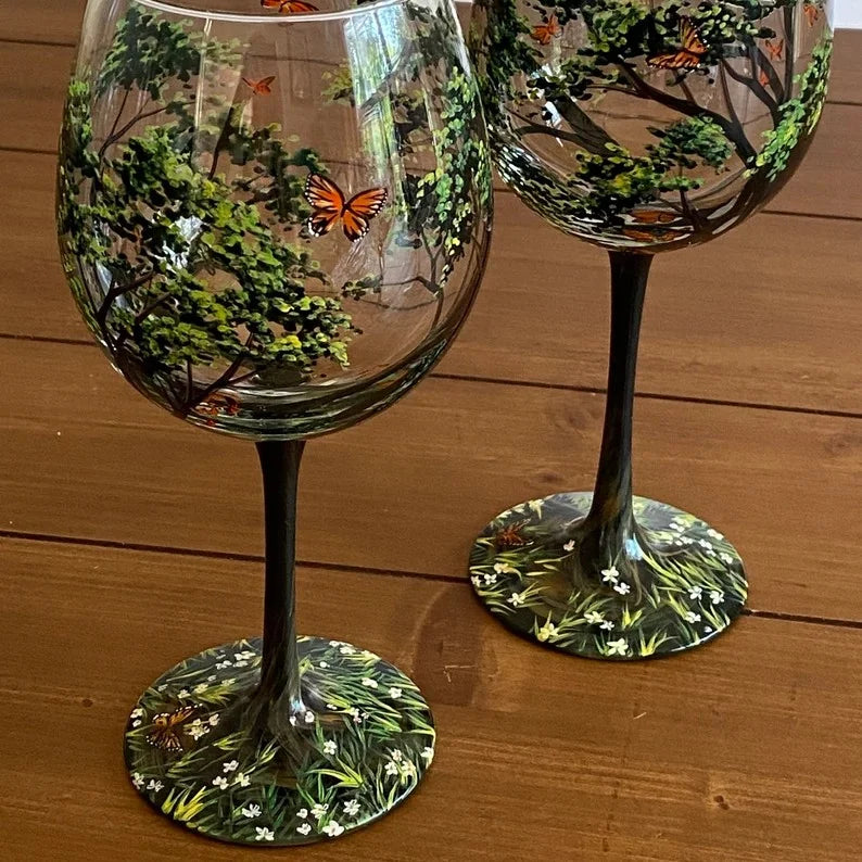 Handcrafted Wine Glass