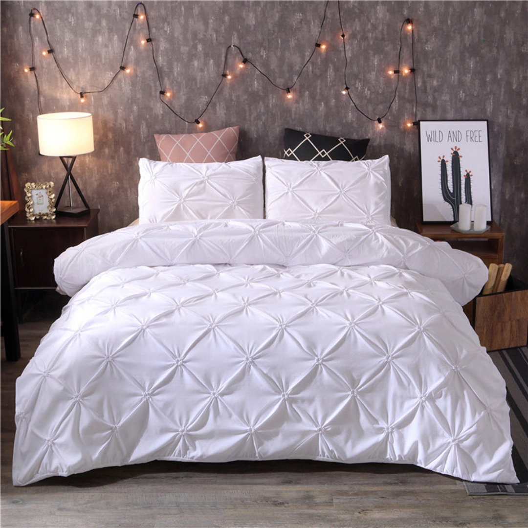 High-Quality Cotton Bedding Set – Soft Breathable Duvet Covers with Elegant Design for Ultimate Comfort