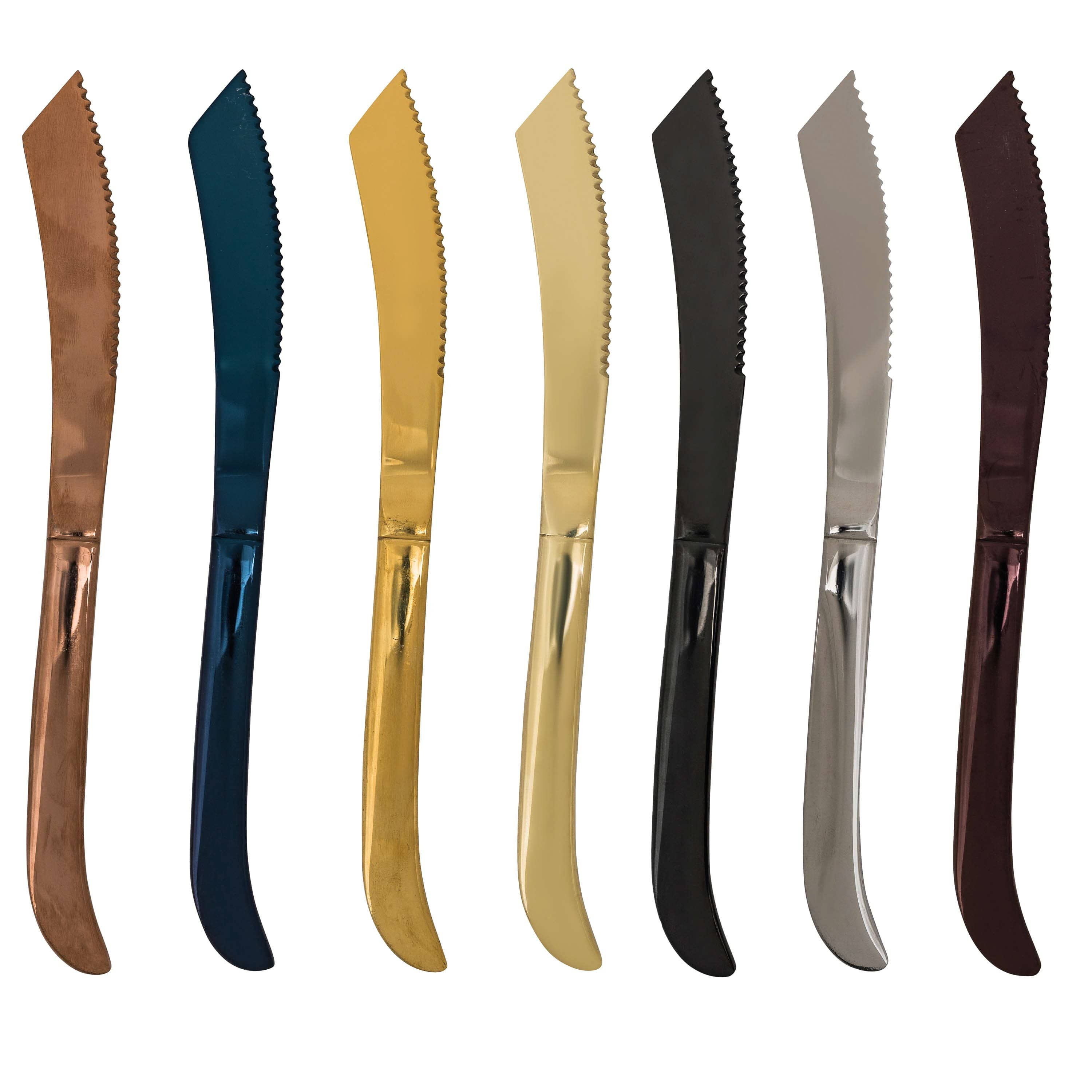 High-Quality Stainless Steel Kitchen Knife – Sleek Design with Color Options for Versatile Cutting Tasks 0