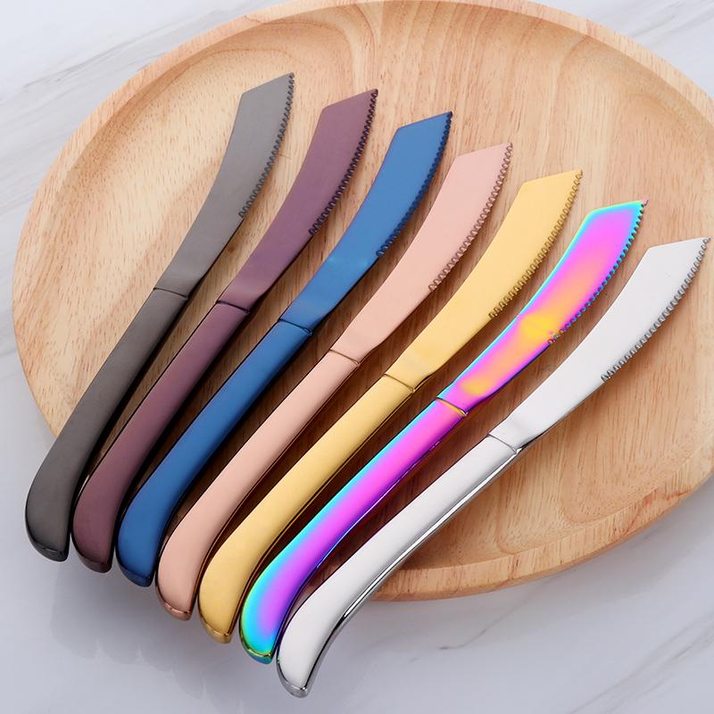 High-Quality Stainless Steel Kitchen Knife – Sleek Design with Color Options for Versatile Cutting Tasks 2