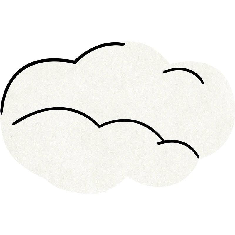 Irregular Polyester Rug – Soft Non-Slip Water and Oil Absorbent for Home Decor 0