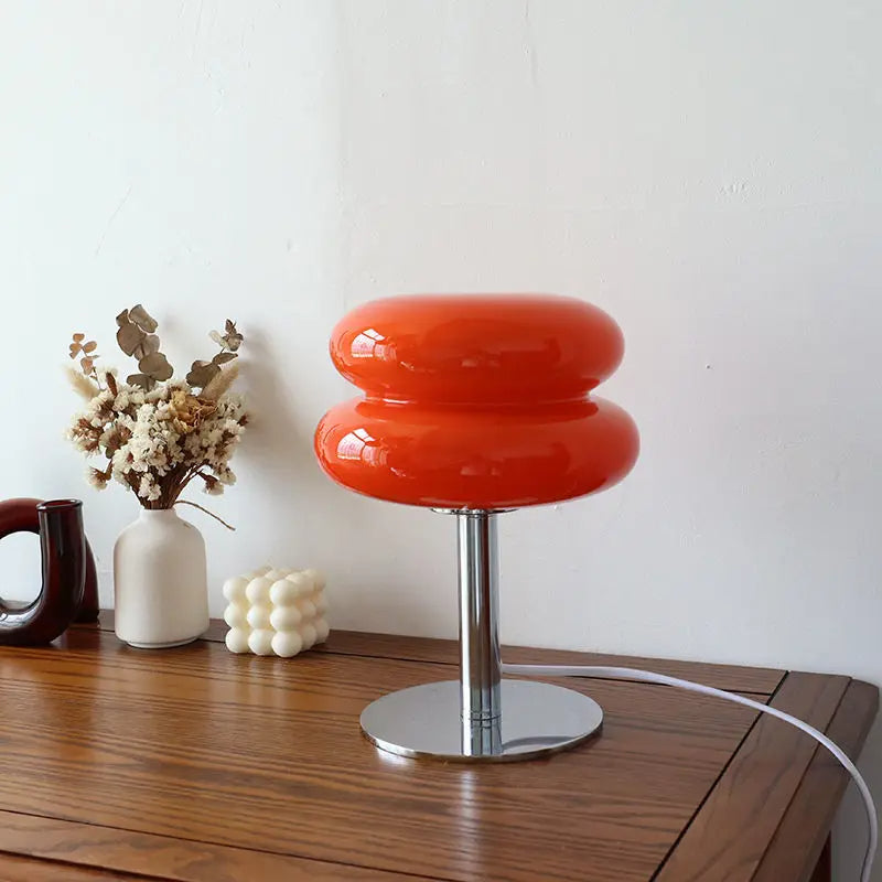 Italian Bauhaus Table Lamp - Stylish Cordless Design with Dimmable LED Lighting for Home and Office Use 1