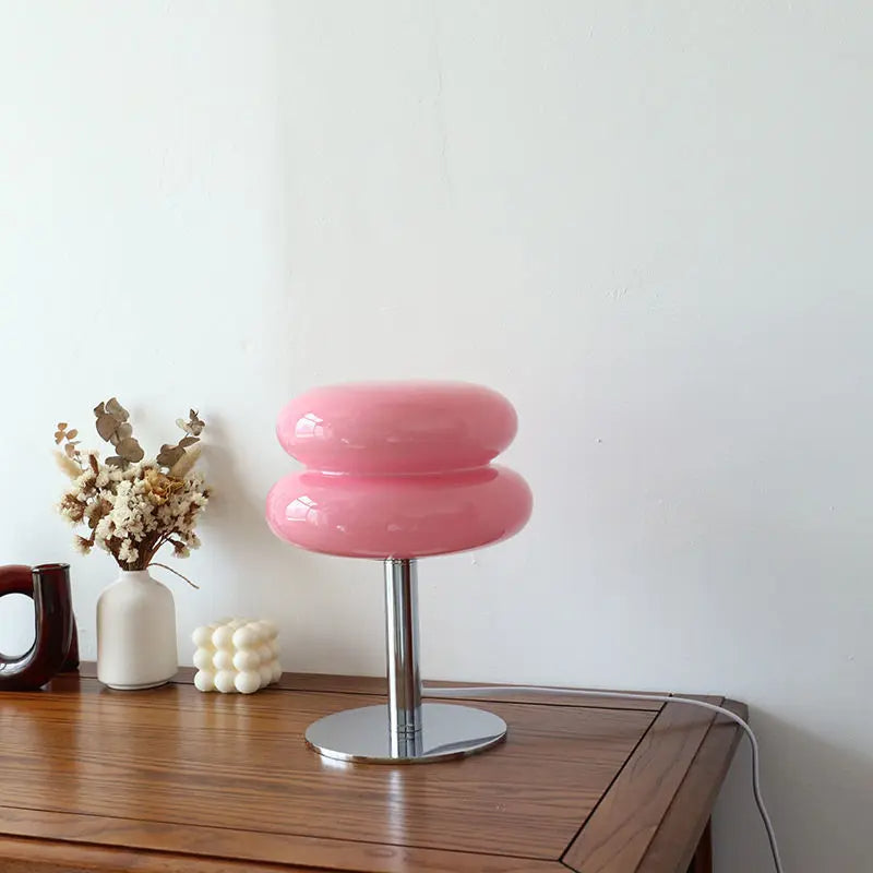 Italian Bauhaus Table Lamp - Stylish Cordless Design with Dimmable LED Lighting for Home and Office Use 3