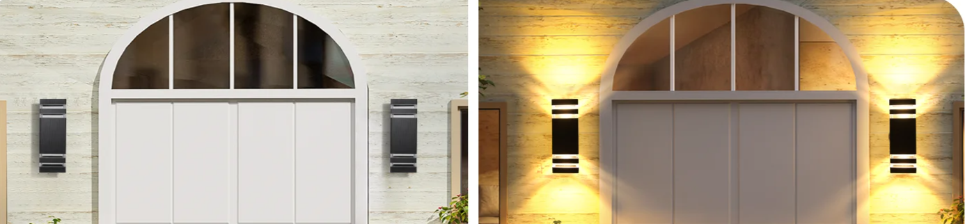 LED Wall Lamp E27 Indoor Outdoor Light for Porch and Hallway