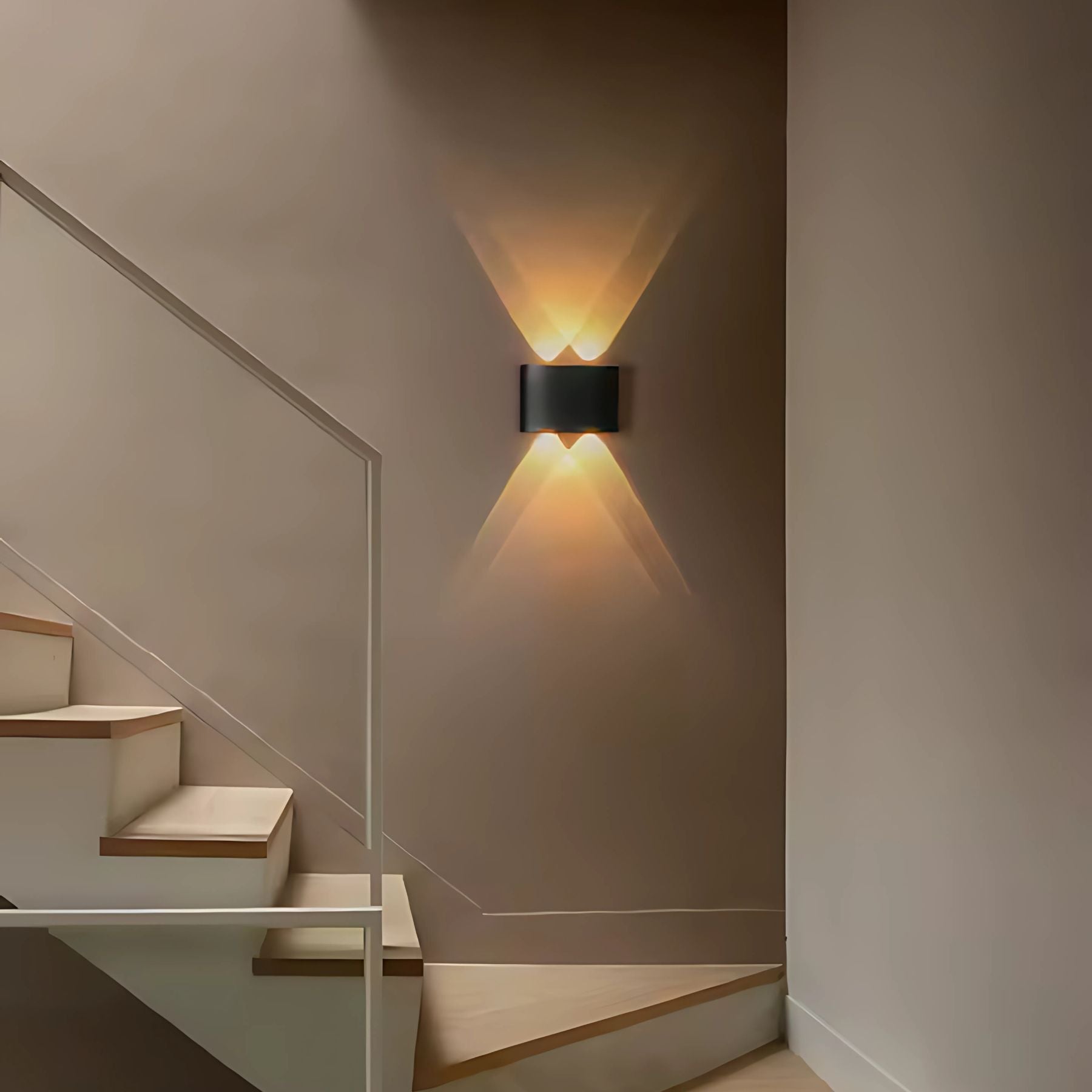 LED Wall Lamp with Focused Light for Indoor and Outdoor Walls
