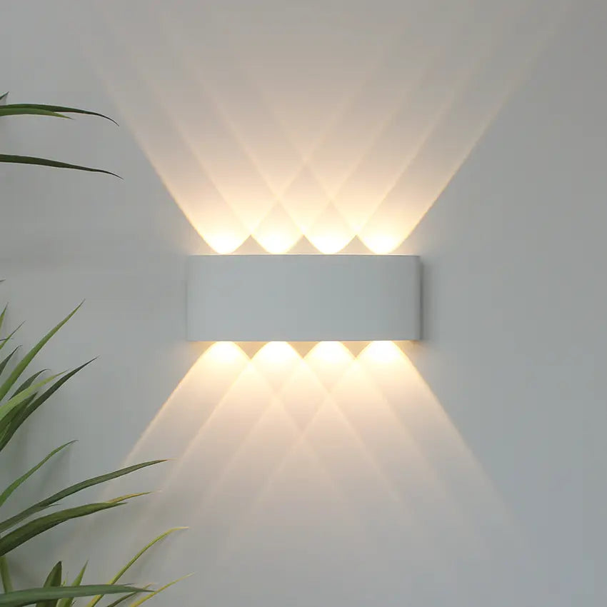 LED Wall Lamp with Focused Light for Indoor and Outdoor Walls