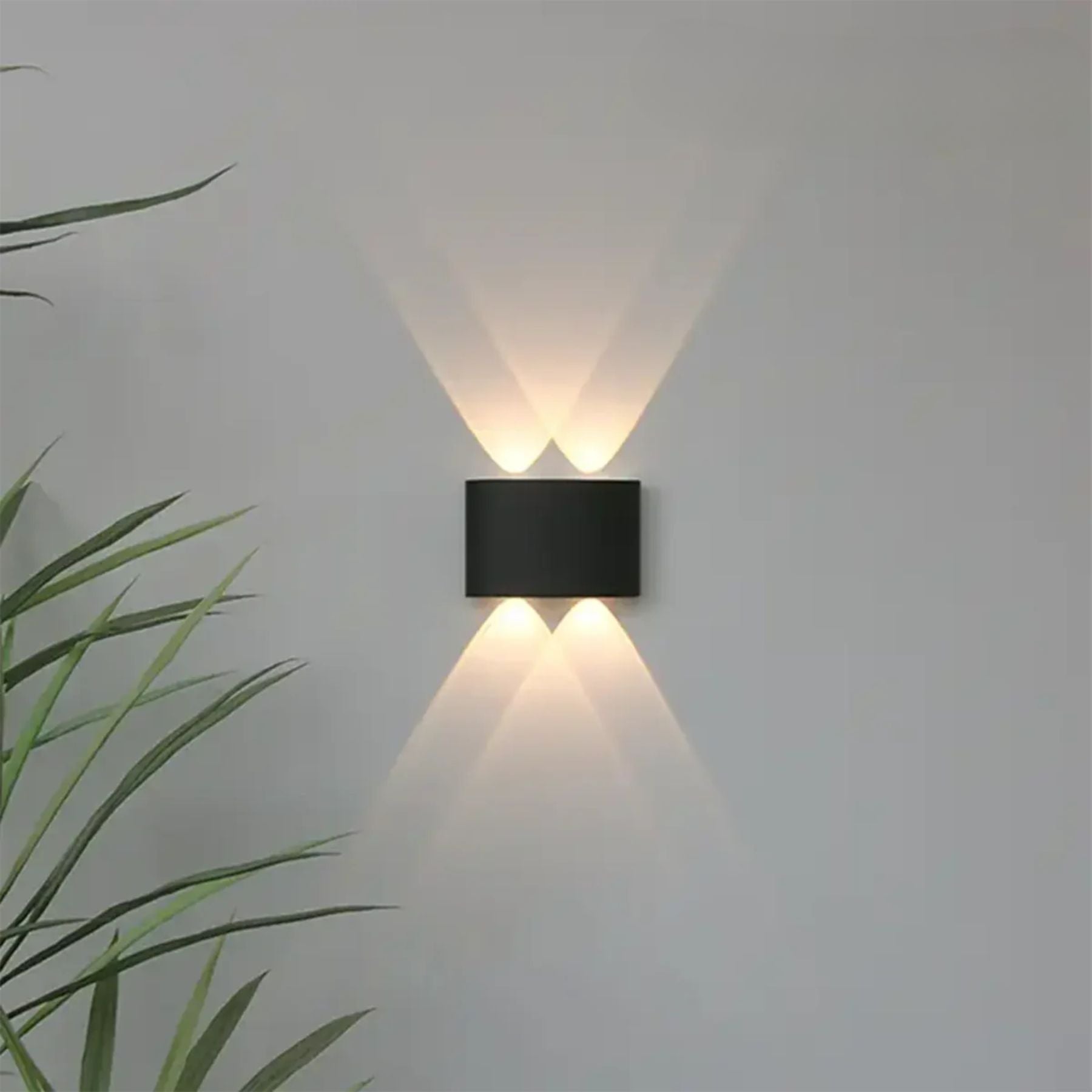 LED Wall Lamp with Focused Light for Indoor and Outdoor Walls