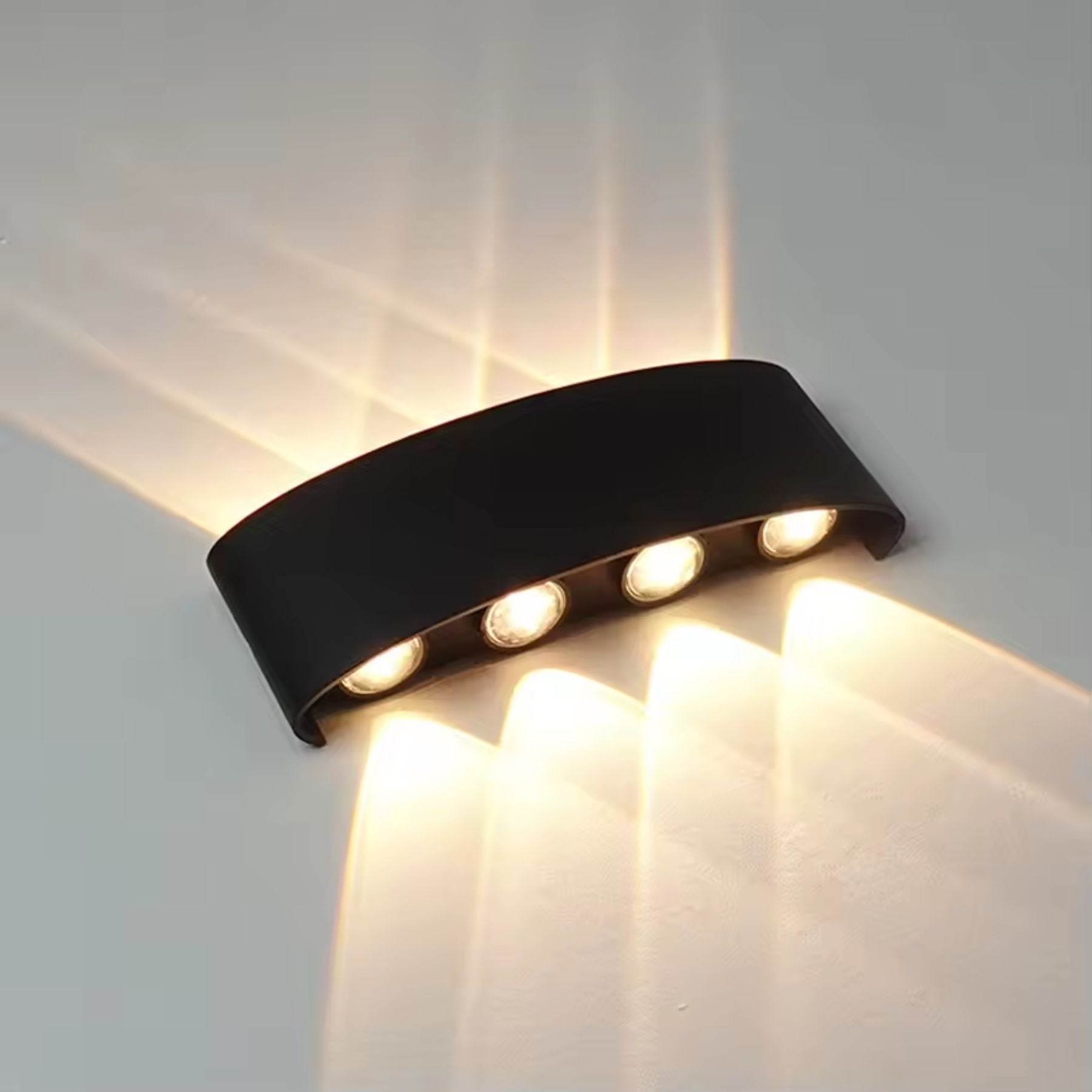 LED Wall Lamp with Focused Light for Indoor and Outdoor Walls