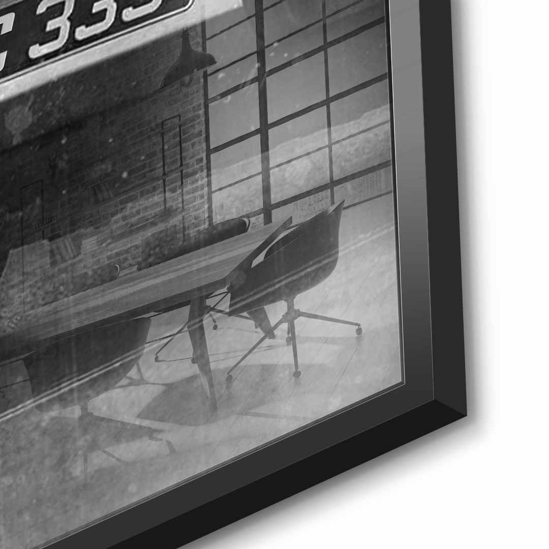 Large Framed Wall Art - 'It All Starts with a Dream' Acrylic Glass Decor, Ready to Hang, Handmade in Germany 8