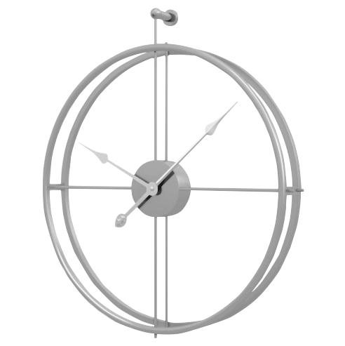 Large Openwork Metal Wall Clock in Black or Gold – Modern Wall Clock Decor for Stylish Home Accent 4