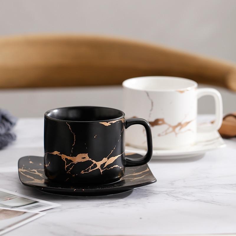 Lightning Teacup - Unique Multi-Colored Ceramic Mug with Ergonomic Handle for Coffee and Tea, 12 Ounce Capacity 1